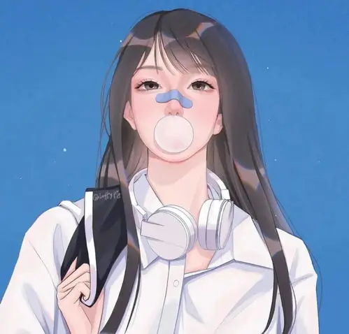 编辑头像：像素风格校对员手持红笔